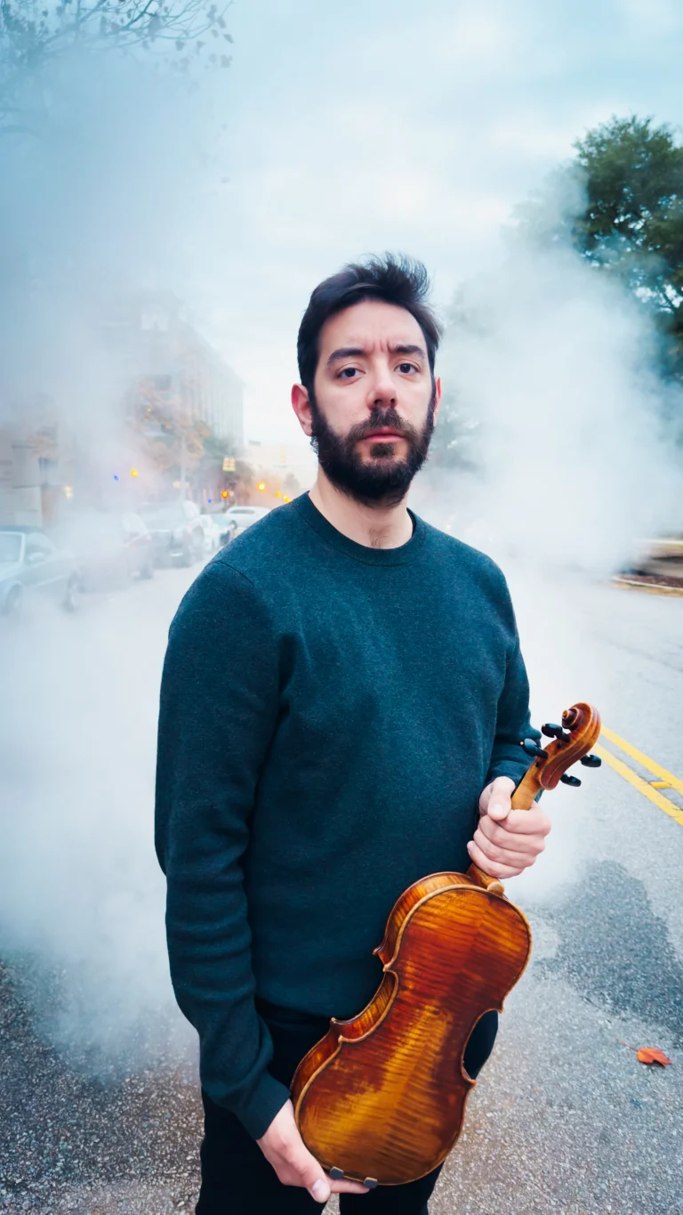 Miguel C. (violin Viola) Vertical Photo