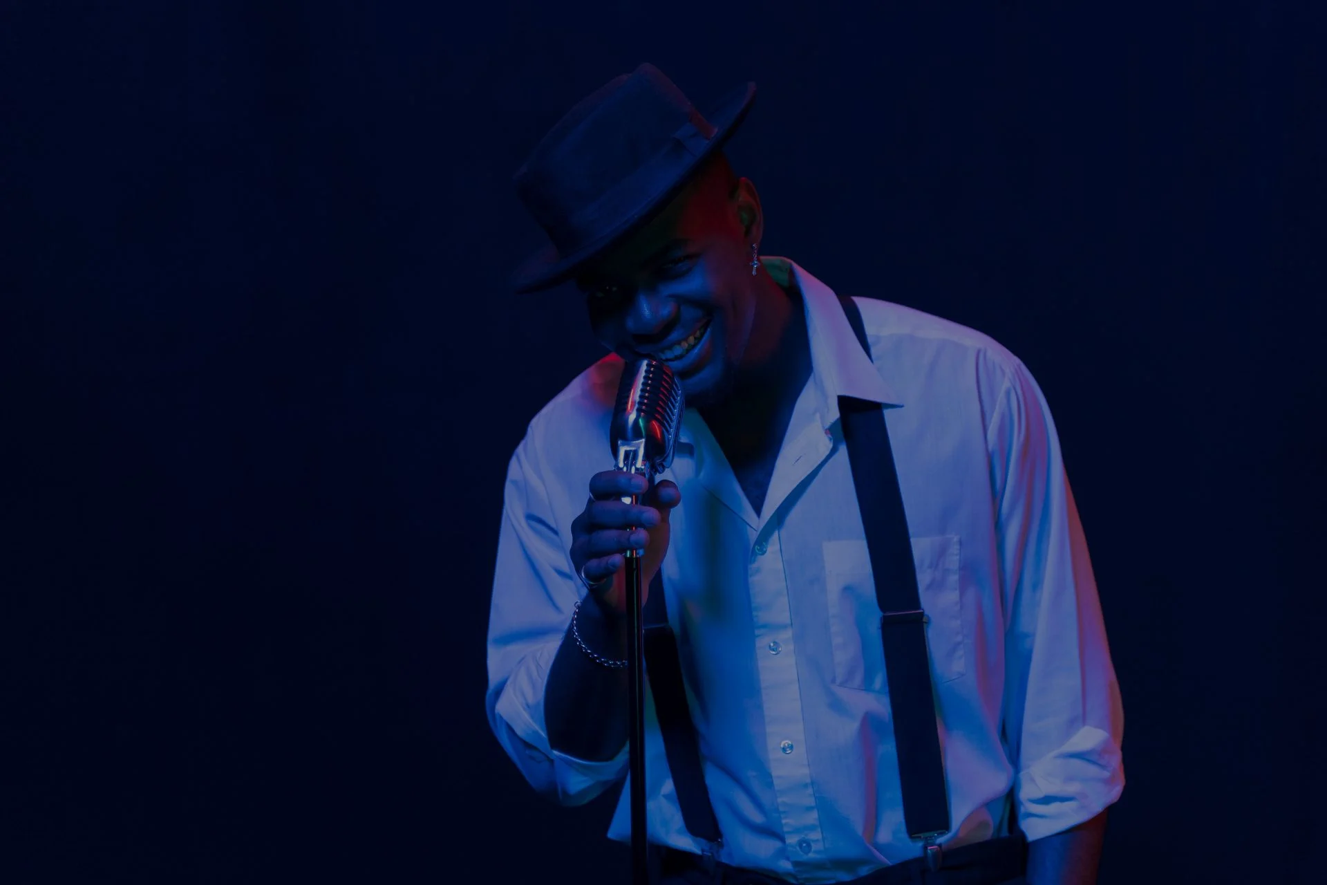 Rb singer performing on stage