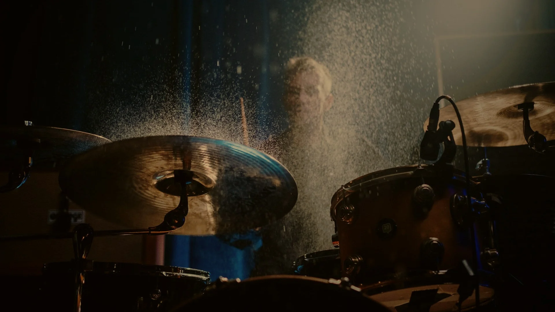 Drum shown in a performance or practice setting
