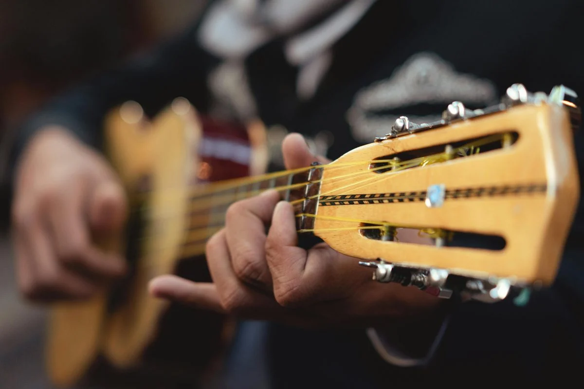 One-on-one mariachi vihuela & guitarrón lesson in a home or studio setting